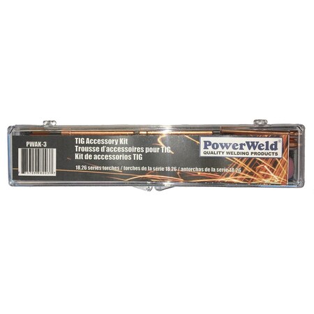 Powerweld TIG Accessory Kit, 18/26 Series PWAK-3